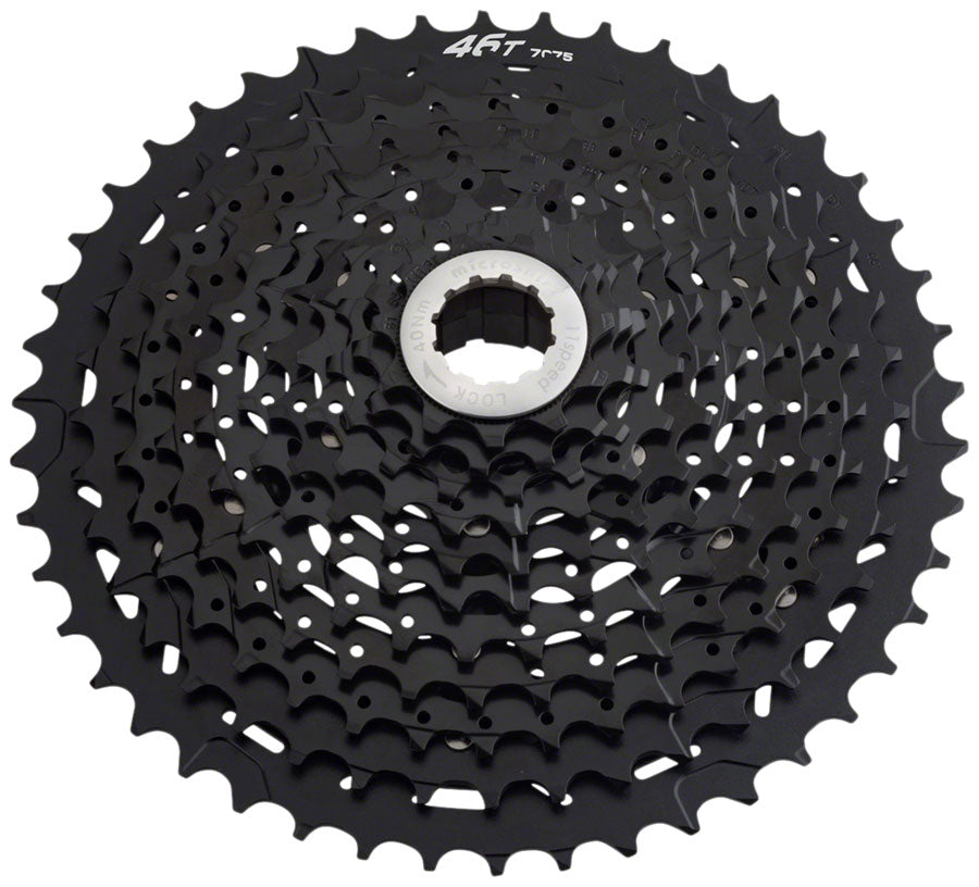 microSHIFT G11 Cassette - 11 Speed 11-46T Alloy Spider Black ED Coated-Goodwynn'sGoodwynn's