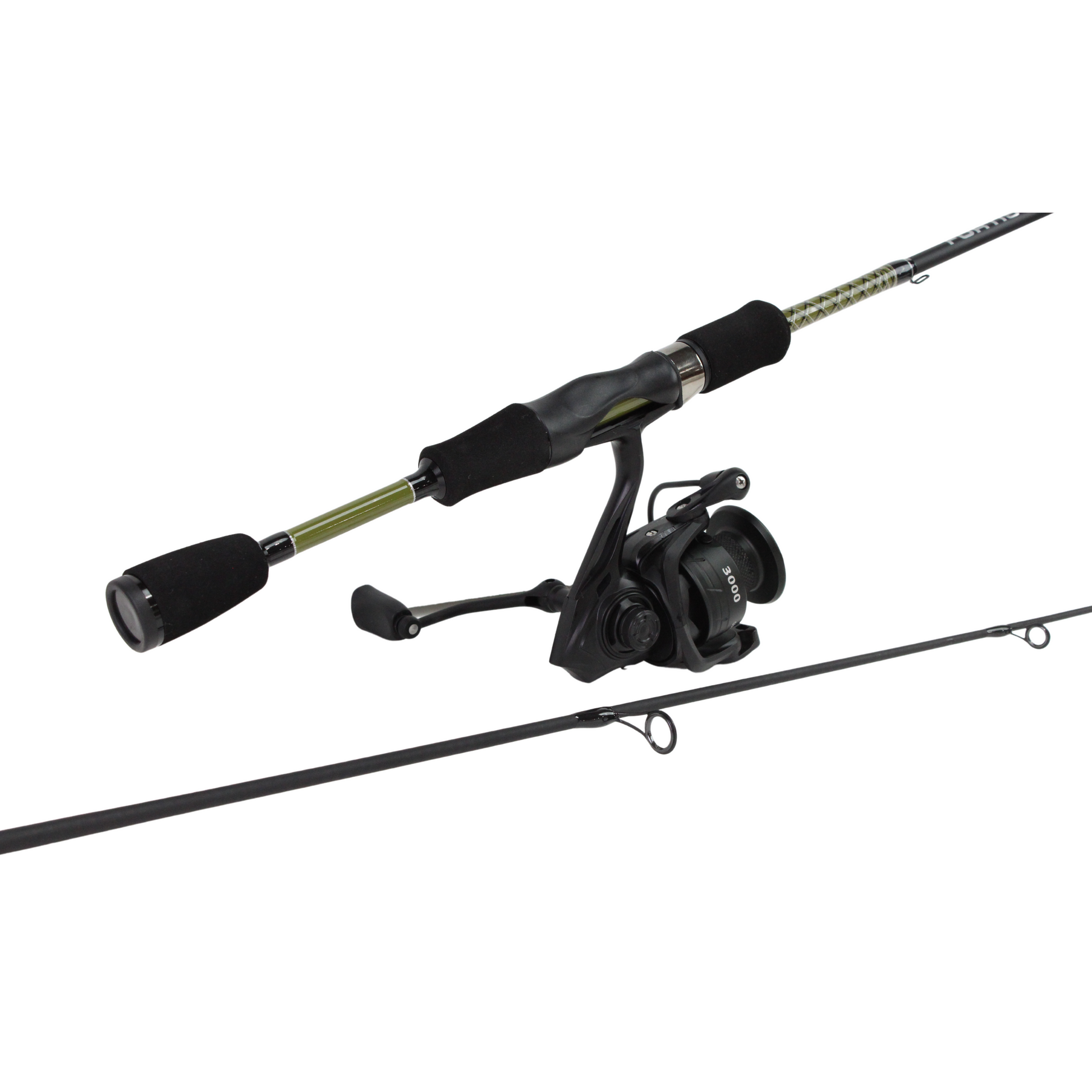 FORTIS 5' 6 Light Action 2 Piece Spinning Rod and 3000 Spinning