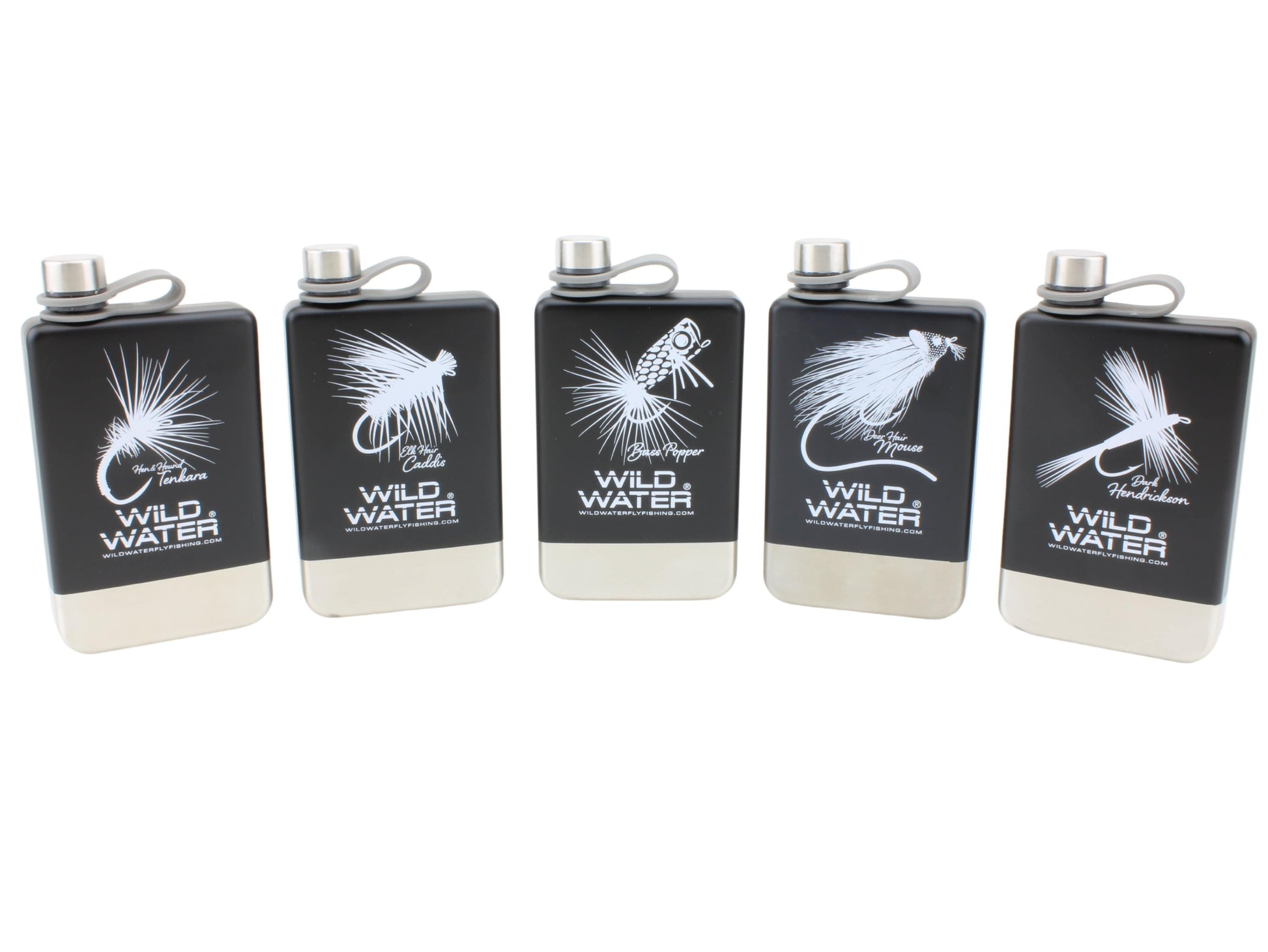 Wild Water Fly Fishing Stainless Steel Flask-Goodwynn'sGoodwynn's