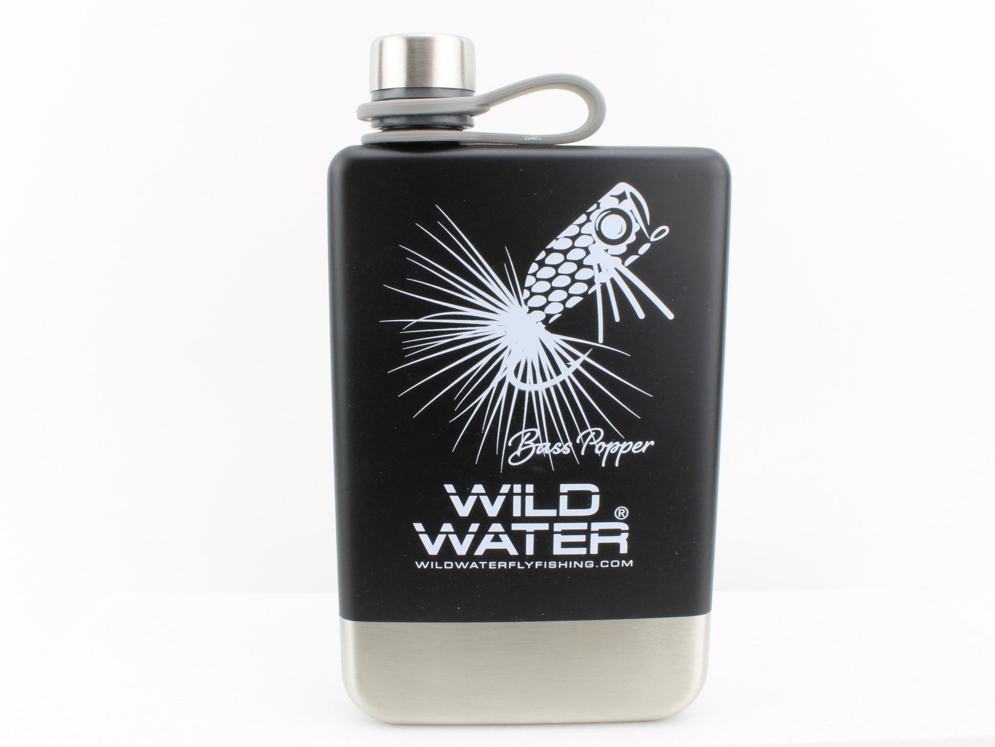 Wild Water Fly Fishing Stainless Steel Flask-Goodwynn'sGoodwynn's