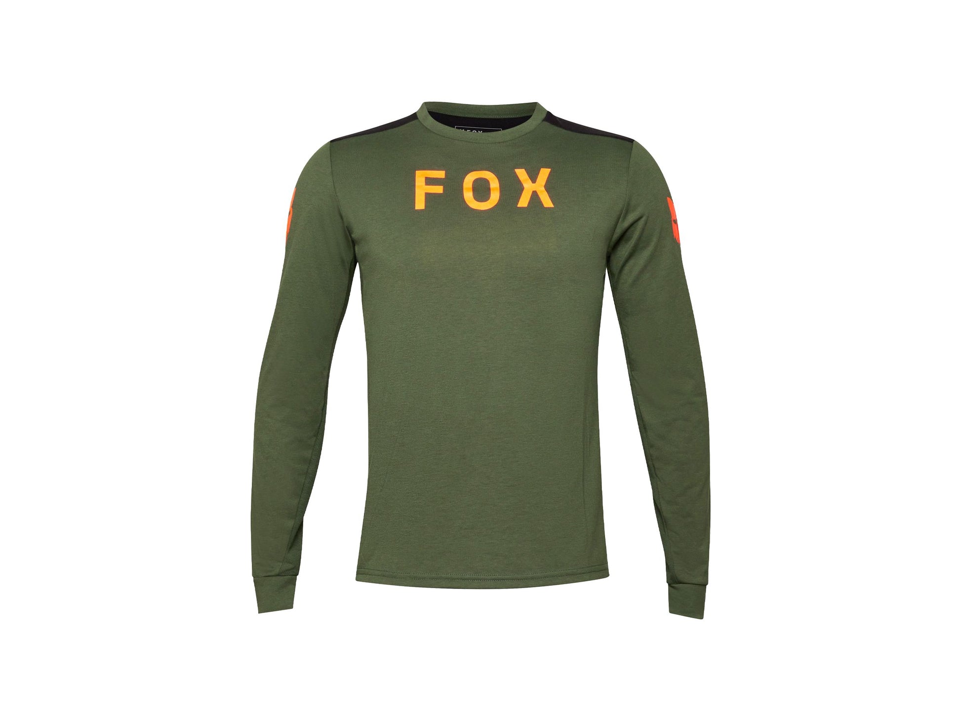 Jersey Fox Racing 24 Ranger Long Sleeve Medium Dark Green-Goodwynn'sGoodwynn's