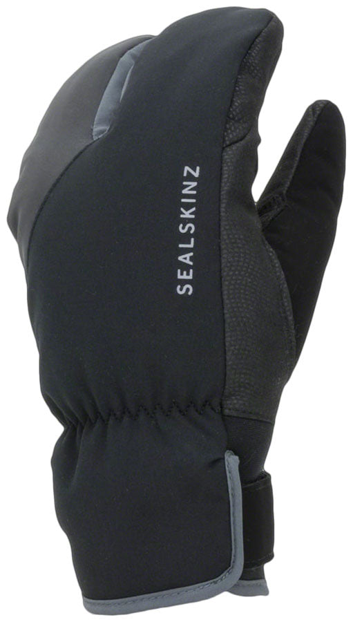 SealSkinz Barwick Xtreme Split Finger Gloves - Black/Gray Full Finger Medium-Goodwynn'sGoodwynn's
