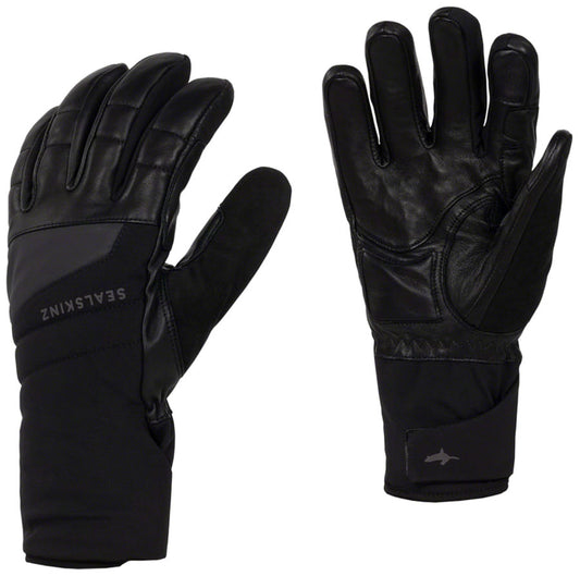 SealSkinz Rocklands Waterproof Extreme Gloves - Black Full Finger Medium-Goodwynn's