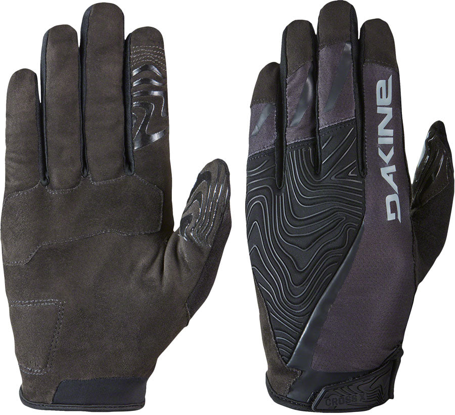 Dakine Cross-X 2.0 Gloves - Black Full Finger Gloves for Outdoor and Sports Use