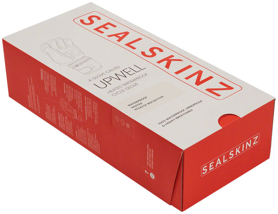 SealSkinz Upwell Heated Gloves – Waterproof Thermal Insulated Winter Gloves for Cold Weather