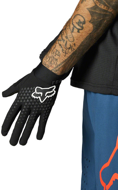 Fox Racing Defend Glove - Black Full Finger Small