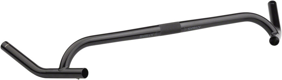 Surly Corner Bar Handlebar - 25.4mm Clamp 50cm Width Chromoly Black-Goodwynn'sGoodwynn's