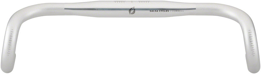 Salsa Cowbell Deluxe Drop Handlebar - Aluminum 31.8mm 46cm Silver-Goodwynn'sGoodwynn's