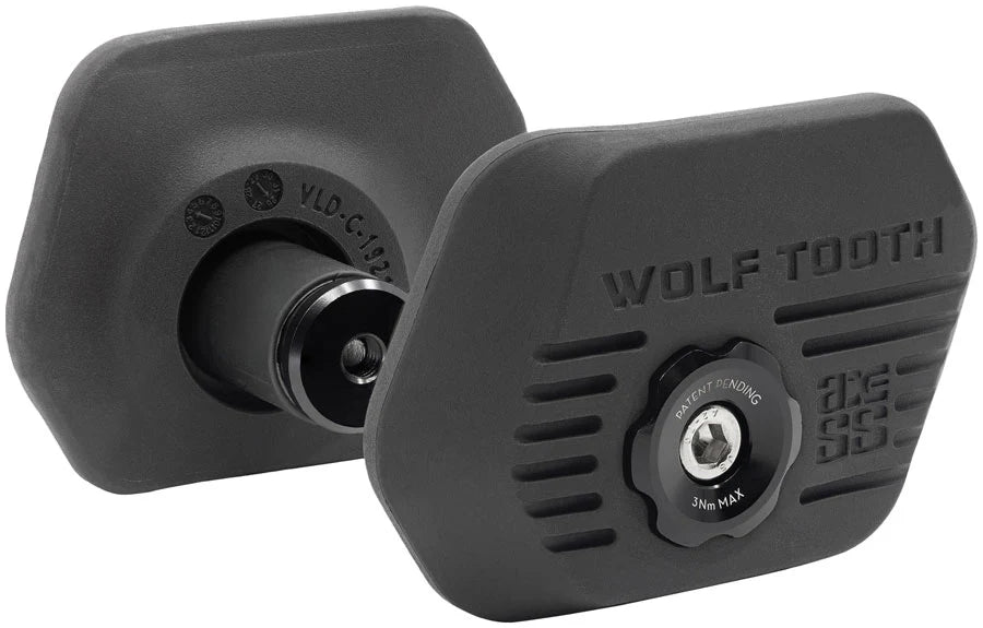 Wolf Tooth Components Locked-In Bar Ends - Black-Goodwynn'sGoodwynn's
