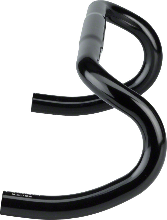 MSW Short Drop Handlebar - Aluminum 26mm 40cm Black-Goodwynn'sGoodwynn's