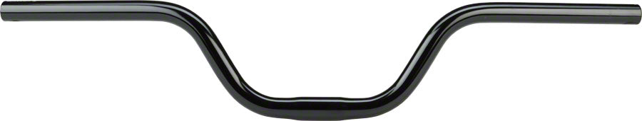 MSW High-Rise Bar 100mm Rise w/ 15d Sweep Black-Goodwynn'sGoodwynn's