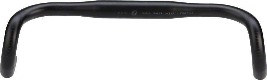 Salsa Cowbell Drop Handlebar - Aluminum 31.8mm 42cm Black-Goodwynn'sGoodwynn's