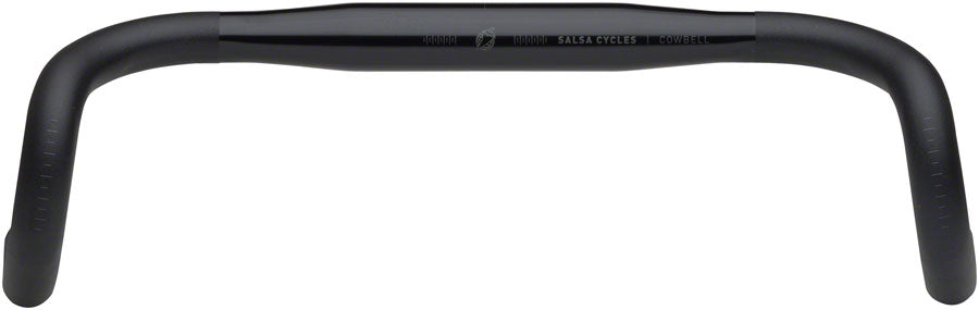 Salsa Cowbell Deluxe Drop Handlebar - Aluminum 31.8mm 38cm Black-Goodwynn'sGoodwynn's