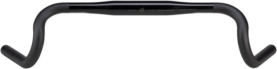 Salsa Woodchipper Deluxe Drop Handlebar - Aluminum 31.8mm 42cm Black-Goodwynn'sGoodwynn's