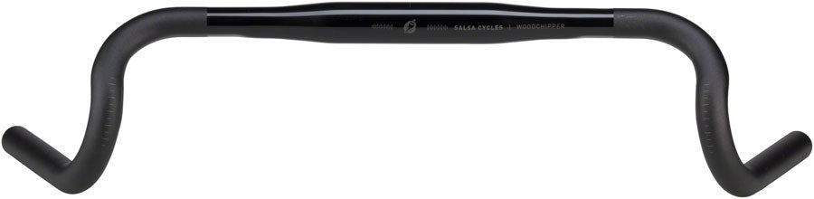 Salsa Woodchipper Deluxe Drop Handlebar - Aluminum 31.8mm 44cm Black-Goodwynn'sGoodwynn's