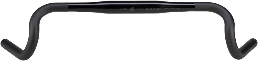 Salsa Woodchipper Deluxe Drop Handlebar - Aluminum 31.8mm 46cm Black-Goodwynn'sGoodwynn's