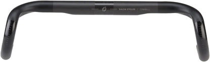 Salsa Cowbell Carbon Drop Handlebar - 31.8mm Clamp 38cm Width Carbon Black