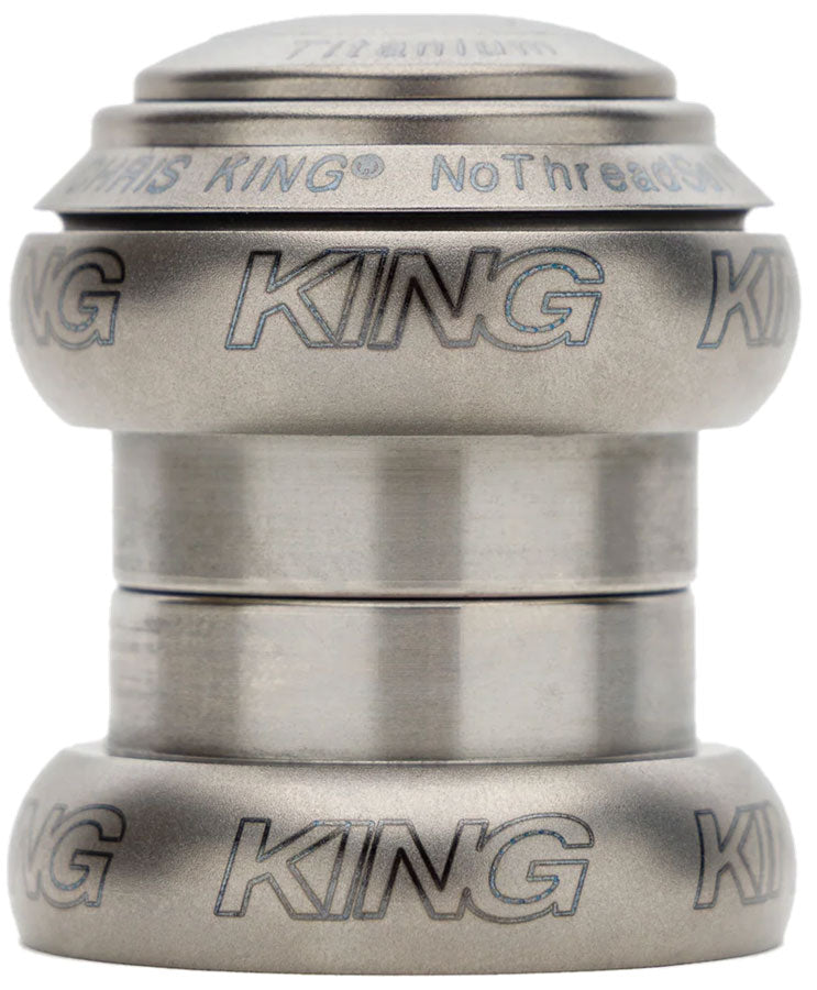 Chris King NoThreadSet Titanium Headset - 1-1/8" EC34 Upper / EC34 Lower Titanium-Goodwynn'sGoodwynn's