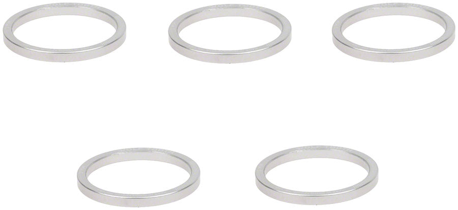 Wolf Tooth Headset Spacer - 3mm Raw Silver 1 pc.-Goodwynn'sGoodwynn's