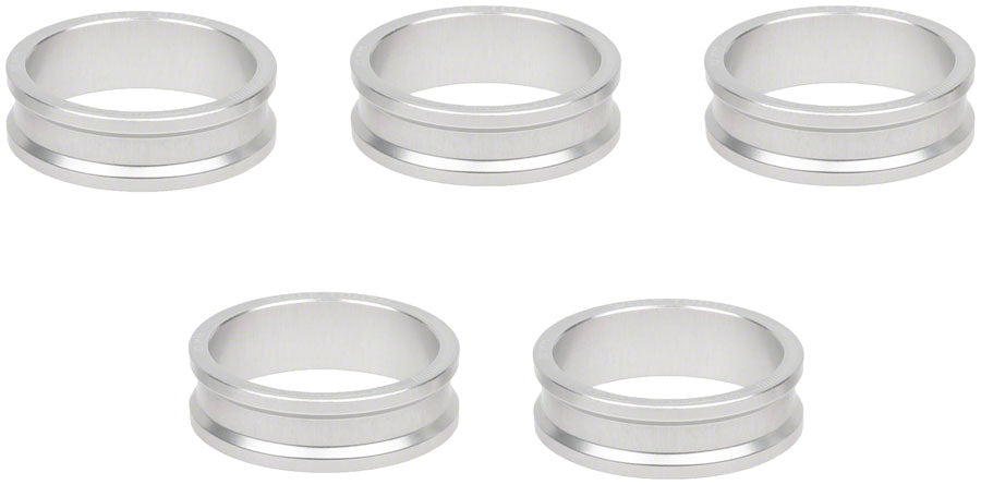 Wolf Tooth Headset Spacer - 10mm Raw Silver 1 pc.-Goodwynn'sGoodwynn's