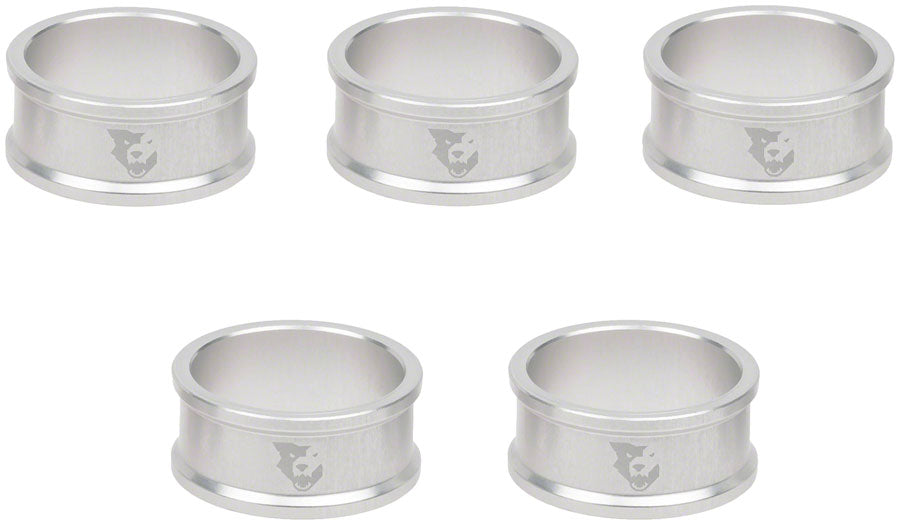 Wolf Tooth Headset Spacer - 15mm Raw Silver 1 pc.-Goodwynn'sGoodwynn's