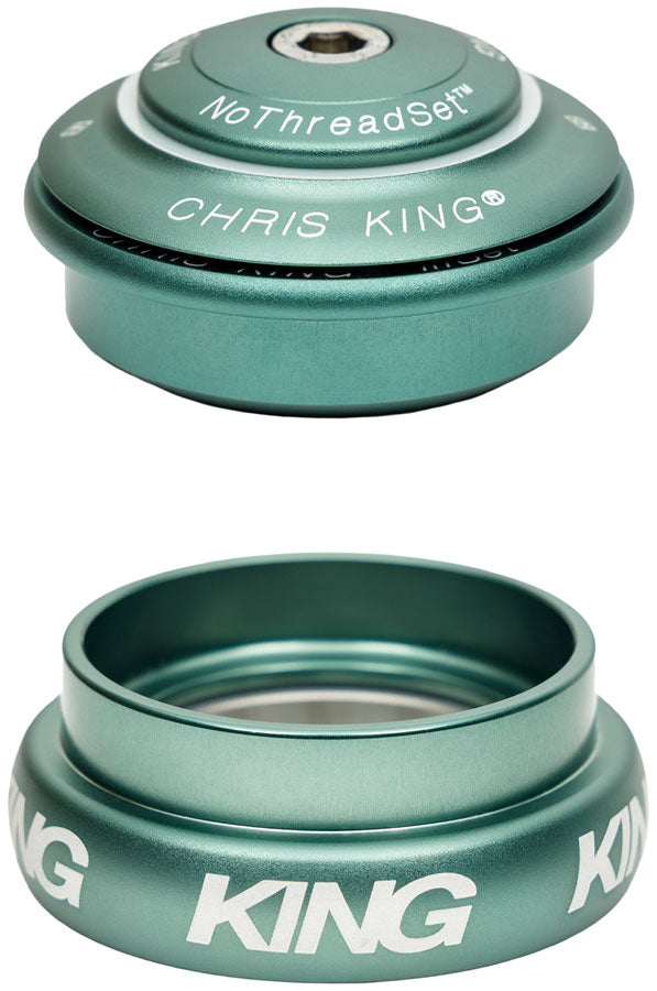 Chris King InSet i8 Headset - 1-1/8 - 1-1/4" 44/44mm Matte Jade