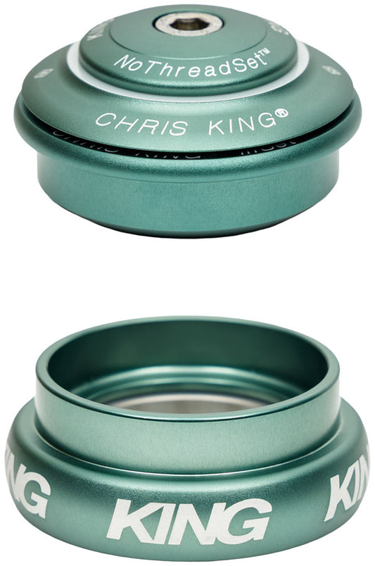 Chris King InSet i8 Headset - 1-1/8 - 1-1/4" 44/44mm Matte Jade-Goodwynn's