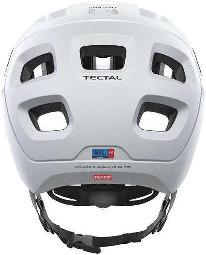 POC Tectal Helmet - Hydrogen White Matte, Lead Blue Matte