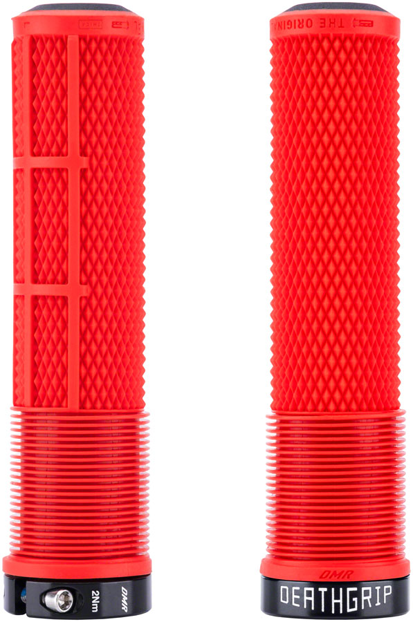 DMR DeathGrip 2 Flangeless Grips - Thick Lock-On