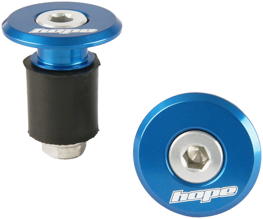 Hope Grip Doctor Bar End Plugs Blue-Goodwynn'sGoodwynn's