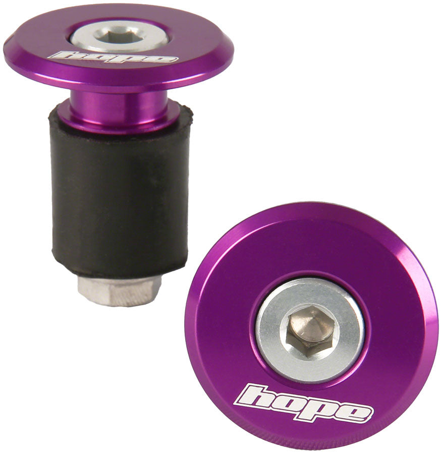 Hope Grip Doctor Bar End Plugs Purple-Goodwynn'sGoodwynn's