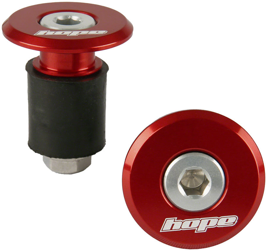 Hope Grip Doctor Bar End Plugs Red-Goodwynn'sGoodwynn's