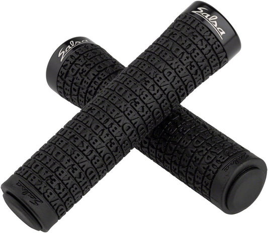 Salsa Backcountry Lock-On Grips - Black Lock-On-Goodwynn's