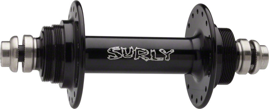 Surly Ultra New Rear Hub - Threaded x 135mm Rim Brake Fixed/Free Black 32H-Goodwynn'sGoodwynn's