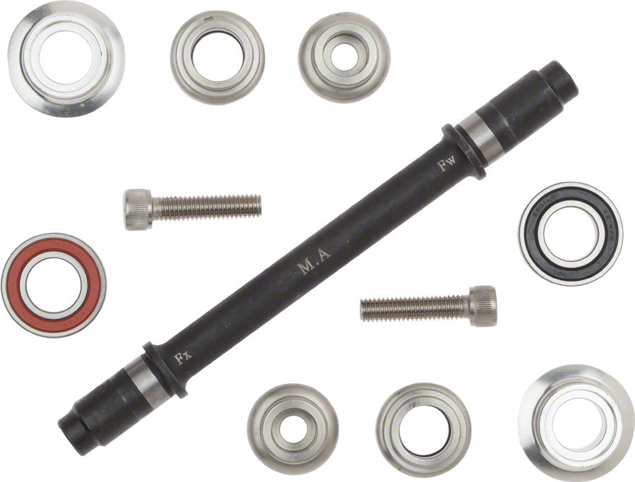 Surly Ultra New Hub Axle Kit for 130mm Rear Silver-Goodwynn'sGoodwynn's