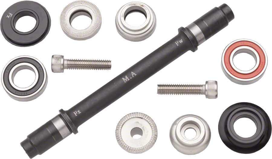 Surly Ultra New Hub Axle Kit for 120mm Rear Fix/Fix Black-Goodwynn'sGoodwynn's