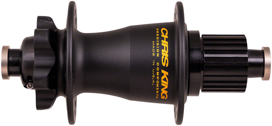Chris King Boost Rear Hub - 12 x 148mm 6-Bolt MicroSpline Matte BLK/Gold 32H-Goodwynn'sGoodwynn's