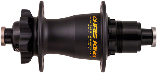 Chris King Boost Rear Hub - 12 x 148mm 6-Bolt XD Matte Black/Gold 32H-Goodwynn's