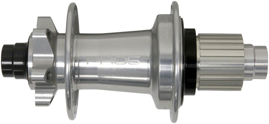 Hope Pro 5 Rear Hub - 12 x 148mm 6-Bolt Micro Spline Silver 28H