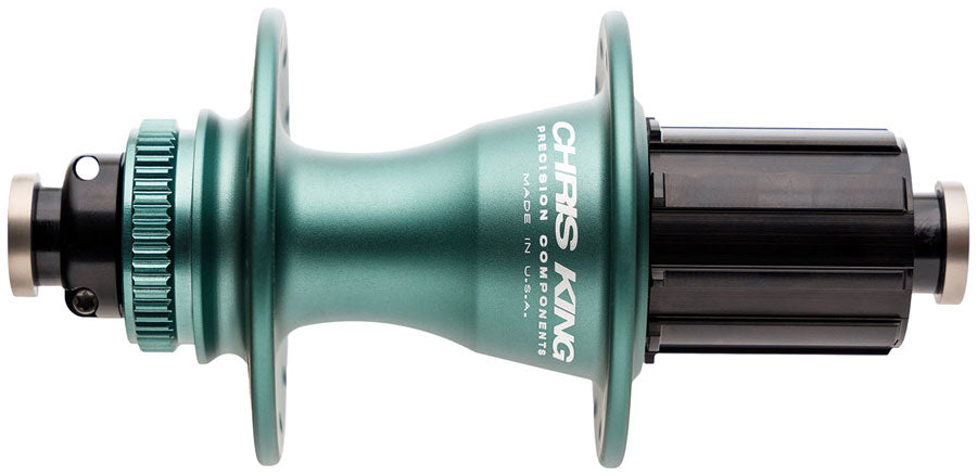 Chris King R45D Rear Hub - 12 x 142mm Center-Lock HG 11 Road Matte Jade 28H-Goodwynn'sGoodwynn's
