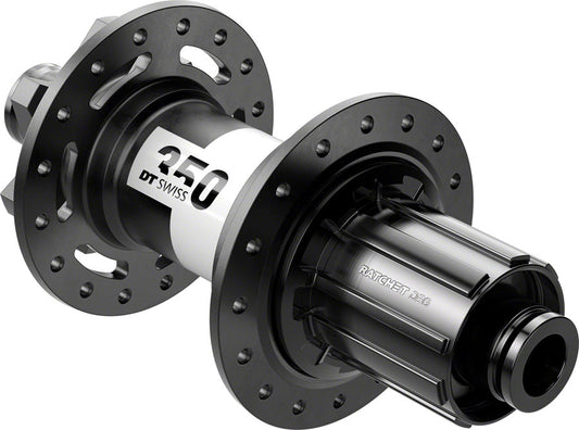 DT Swiss 350 DEG Rear Hub - 12 x 148mm 6-Bolt HG 11 MTN Black 28H 72pt-Goodwynn's