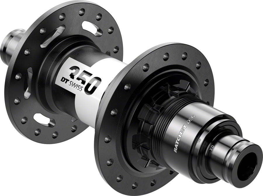 DT Swiss 350 DEG Rear Hub - 12 x 148mm Center-Lock XD Black 28H 72pt-Goodwynn'sGoodwynn's