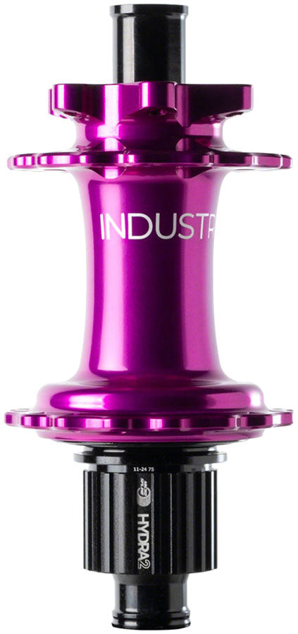 Industry Nine Hydra 2 Classic Rear Hub - 12 x 148mm 6-Bolt Micro Spline Purple 32H-Goodwynn'sGoodwynn's