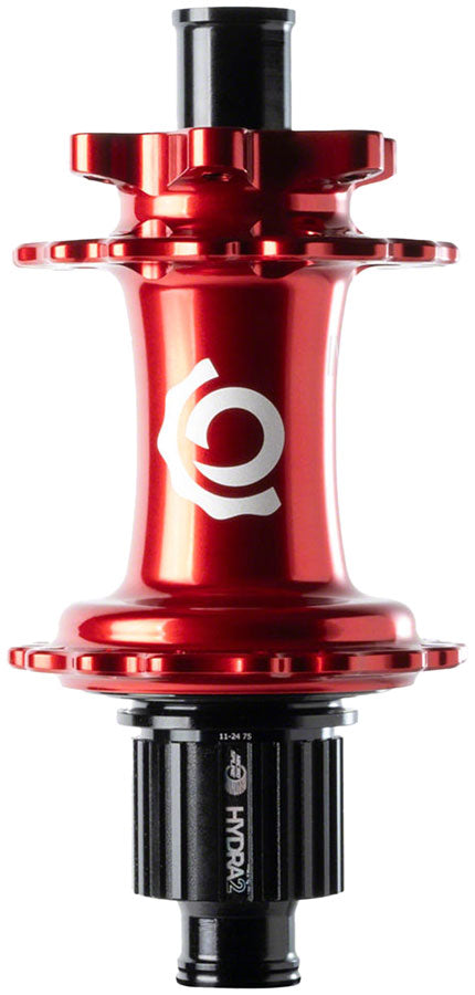 Industry Nine Hydra 2 Classic Rear Hub - 12 x 148mm 6-Bolt Micro Spline Red 32H-Goodwynn's