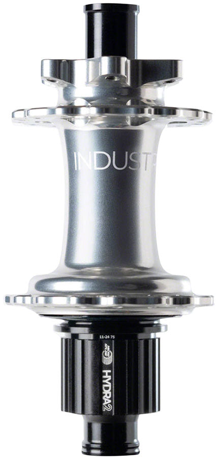 Industry Nine Hydra 2 Classic Rear Hub - 12 x 148mm 6-Bolt Micro Spline Silver 28H-Goodwynn'sGoodwynn's