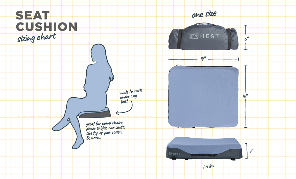 Foamy Seat Cushion-Goodwynn'sGoodwynn's