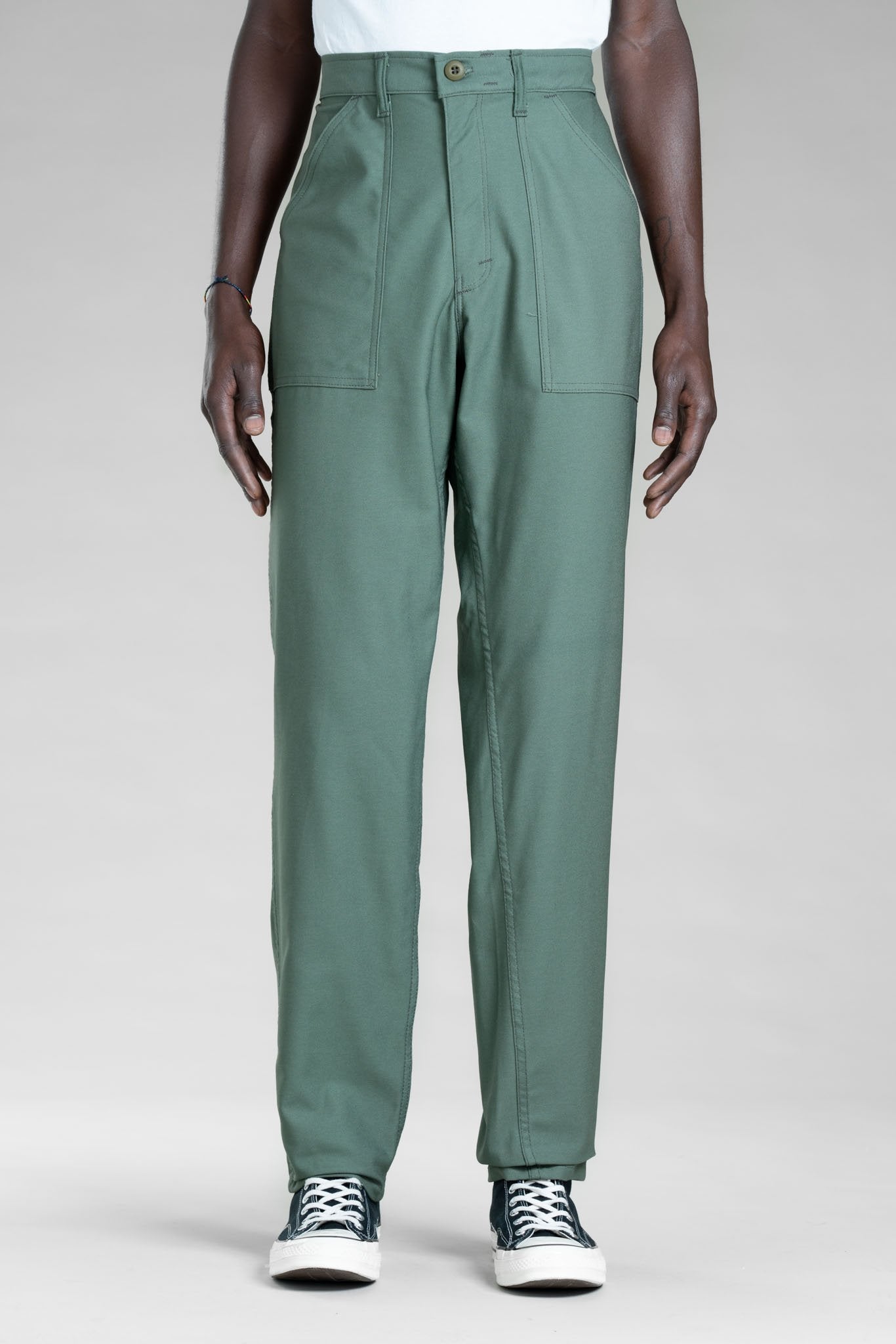 TAPER FATIGUE (OLIVE SATEEN) 1201