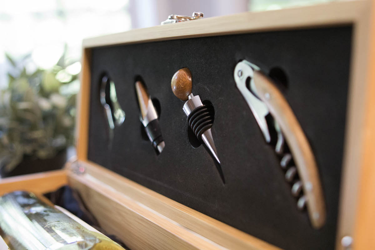Bamboo Wine Gift Box Set & Accessories-Goodwynn'sGoodwynn's