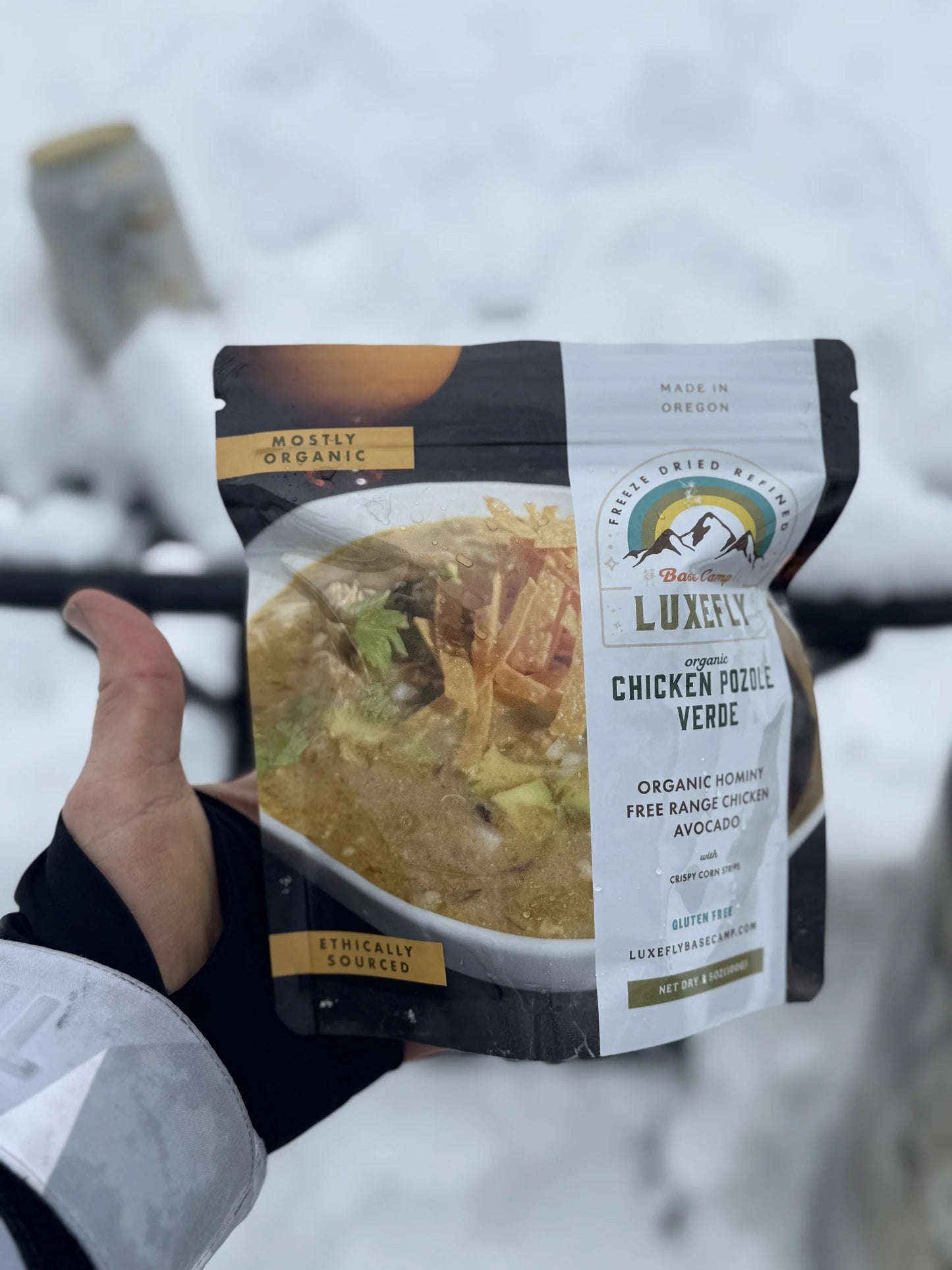 Luxefly basecamp Freeze Dried Meals