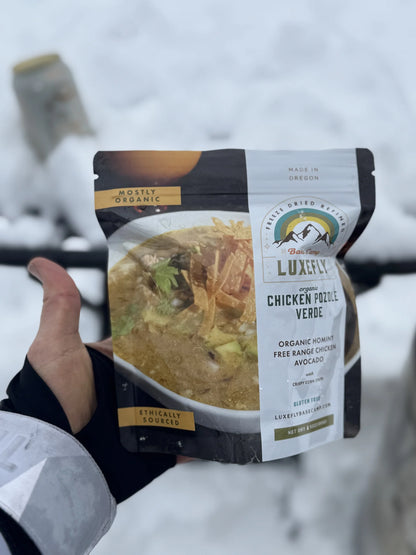Luxefly basecamp Freeze Dried Meals